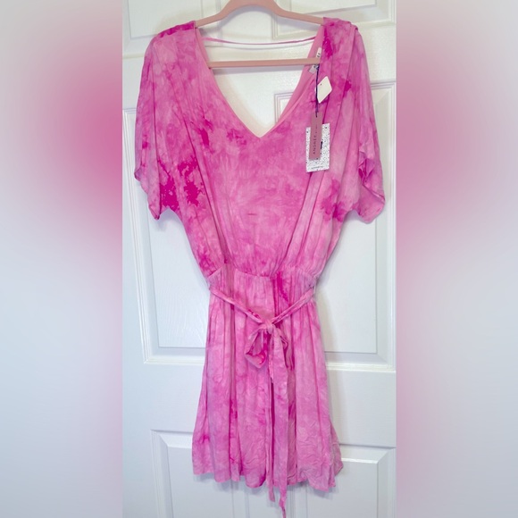 ANDREE BY UNIT Dresses & Skirts - 2X NWT Andree By Unit Pink Tie Dye Dress